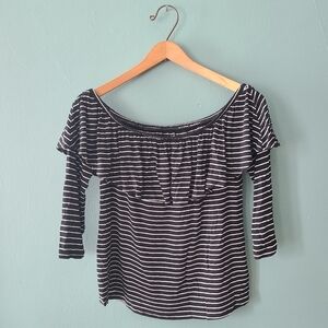 American Eagle Outfitters Medium Striped Top Size Medium